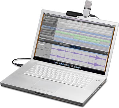 Go Mic on Laptop full view Go Mic on Laptop full view