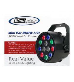 Eliminator Lighting Mini Par RGBW LED